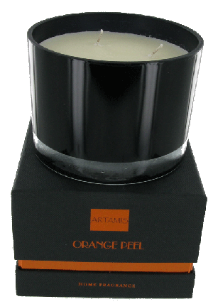 CAN02OP Fragranced Candle 11X8 cm Orange Peel 