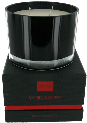 CAN02VR Fragranced Candle 11X8 cm Vanilla Ruby 