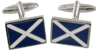 CL82 Cuff Links Scotland Flag 