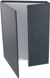 NB1 Lined A6 Dark Grey Notebook With Magnetic Closure