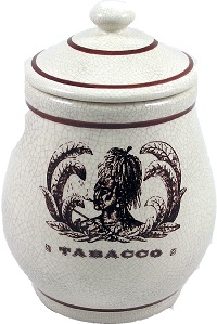 Antico Tobacco Jar Indian - SAV451