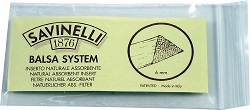 Savinelli 6mm Balsa Filters for Savinelli Pipes - SAV63 