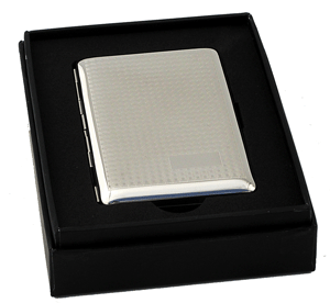 CIGC6 - Single Diamond Cut Cigarette Case 84mm 