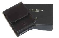 PA6333 - Dunhill Cityscape King Size leather cigarette case dark brown