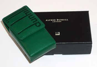 PA6321- Dunhill Signature Slim Cigarette Case Green