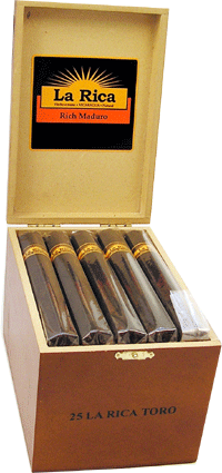La Rica Toro Maduro 25's