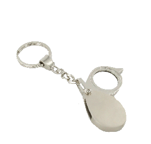 MAG14 Magnifying Glass Key Chain