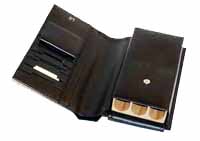 Dunhill PA9102 Black LeatherCigar Compendium