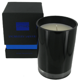 CAN01SS Fragranced Candle 8x11cm Snow Berry Sapphire 