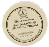 TAY-1023 Taylors Of Old Bond Street Sandalwood Shaving Cream Tub 60ml