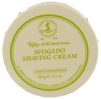 TAY-1006 Taylors Of Old Bond Street Avacado Shaving Cream Tub 150g