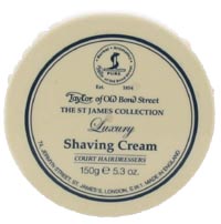 TAY-1015 Taylors Of Old Bond Street St. James Collection Shaving Cream Tub 150g