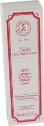 TAY-1028 Taylors Of Old Bond Street Rose Shaving Cream Tube 75ml