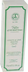 TAY-1029 Taylors Of Old Bond Street Lemon & Lime Shaving Cream Tube 75ml